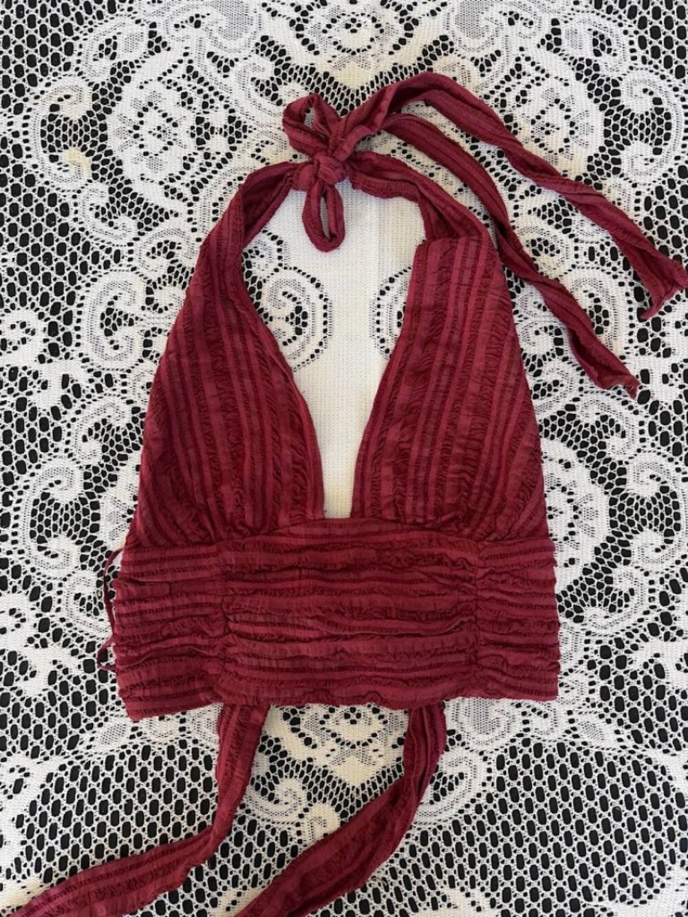 Free People Halter Top Red - Size S